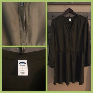 Olive Green Old Navy Dress